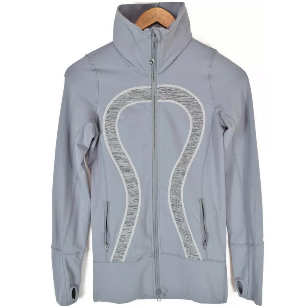 Lululemon In Stride Jacket Gray - image 1